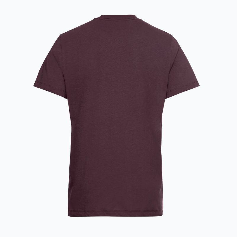 Tricou bărbați Jack Wolfskin Essential amaranth 7