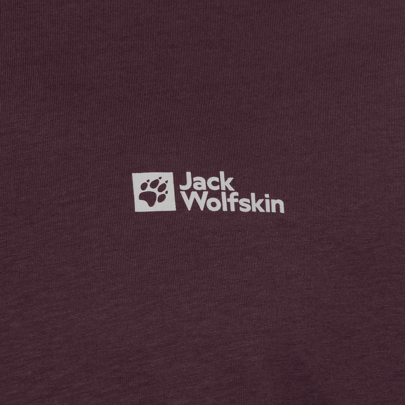 Tricou bărbați Jack Wolfskin Essential amaranth 8
