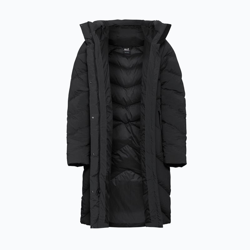 Palton cu puf pentru femei Jack Wolfskin Marienplatz Coat black 9