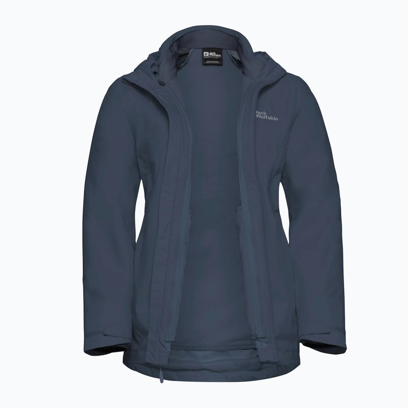 Geacă 3în1 pentru femei Jack Wolfskin Moonrise 3In1 midnight sky 13