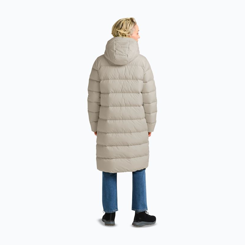 Palton de puf pentru femei Jack Wolfskin Frozen Palace pale sand 3