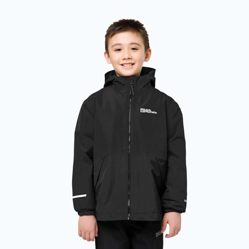 Geacă 3în1 pentru copii Jack Wolfskin Iceland 3IN1 black 12