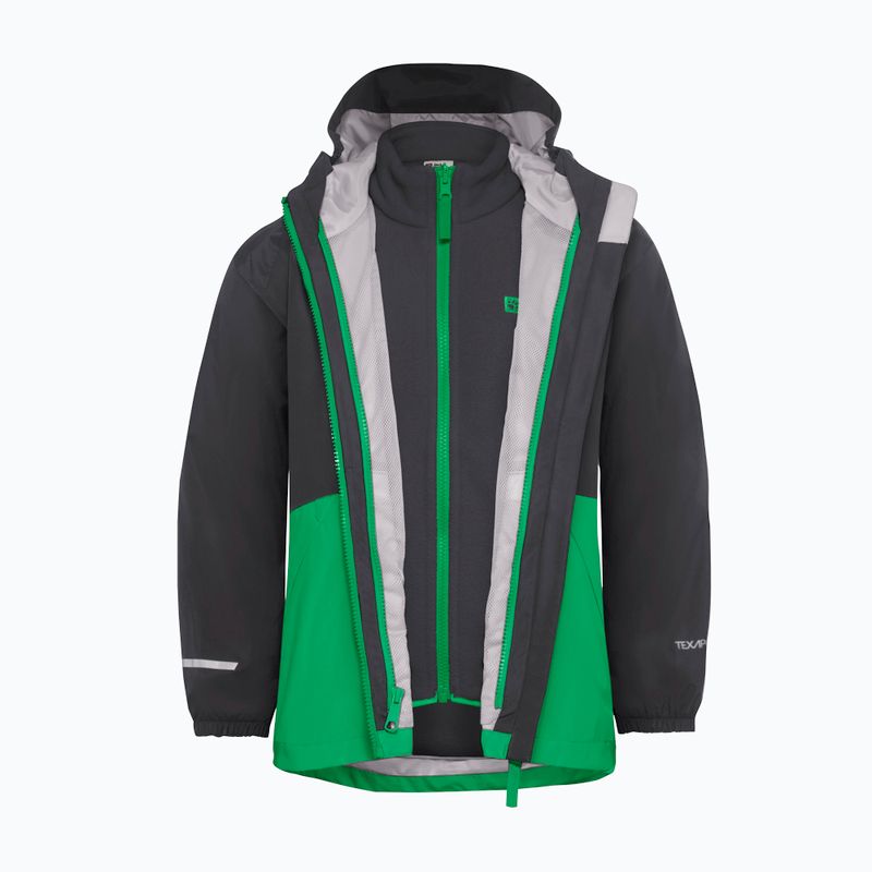Geacă 3în1 pentru copii Jack Wolfskin Iceland 3IN1 mystic geen 3