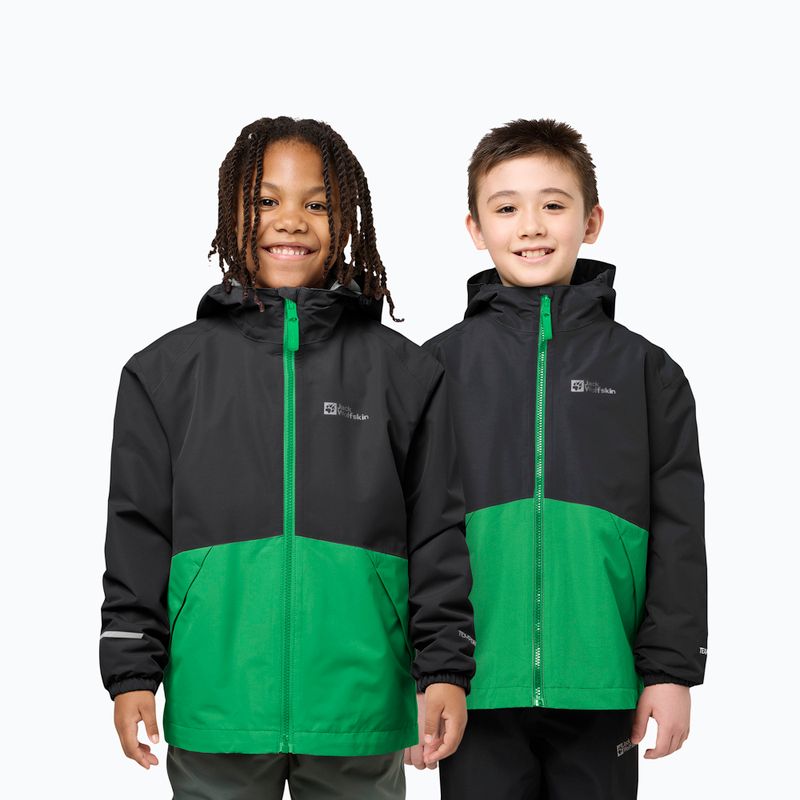 Geacă 3în1 pentru copii Jack Wolfskin Iceland 3IN1 mystic geen 7