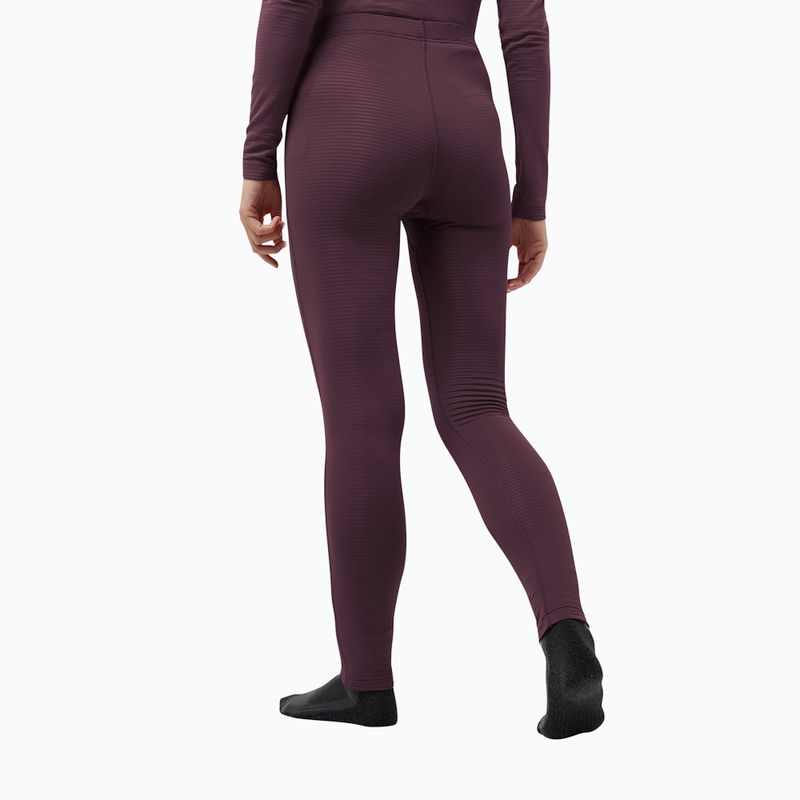Pantaloni termoactivi pentru femei Jack Wolfskin Infinite Warm amaranth 2
