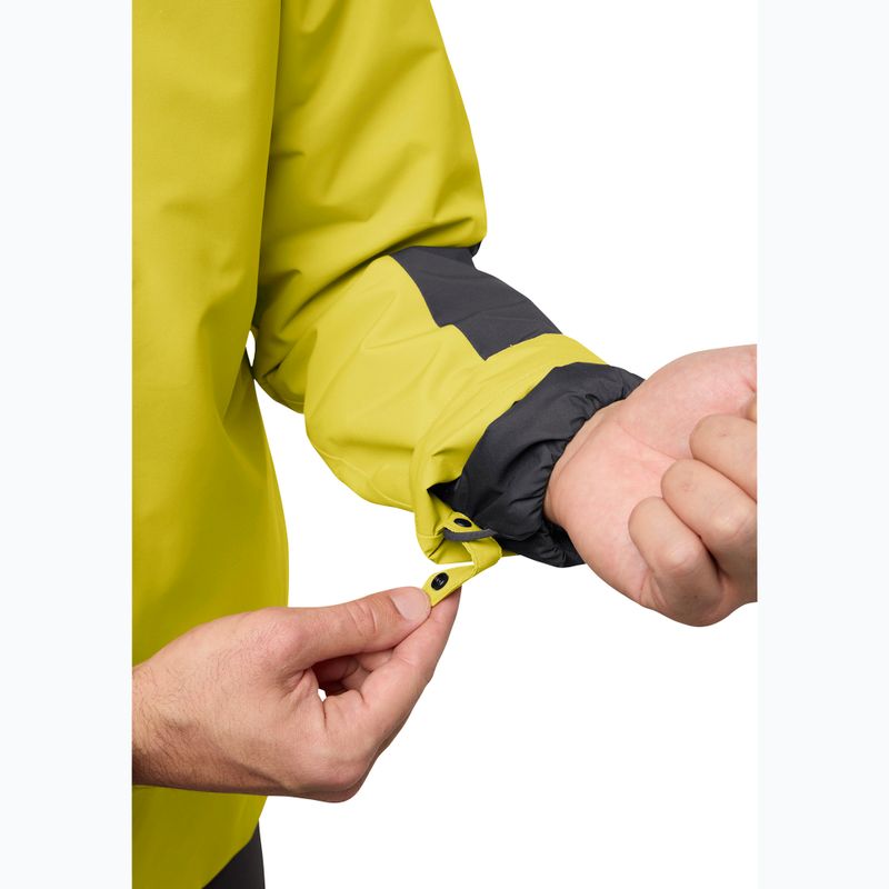 Geacă 3în1 pentru bărbați Jack Wolfskin Jasper 3In1 chartreuse 12