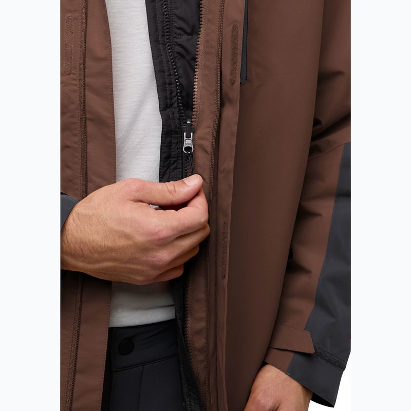 Geacă 3în1 pentru bărbați Jack Wolfskin Jasper 3In1 hot choc 15