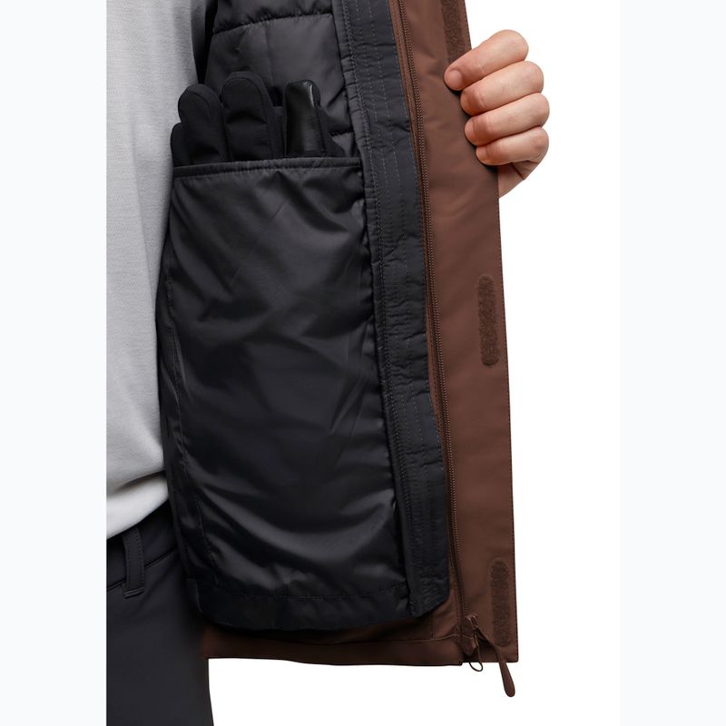 Geacă 3în1 pentru bărbați Jack Wolfskin Jasper 3In1 hot choc 17