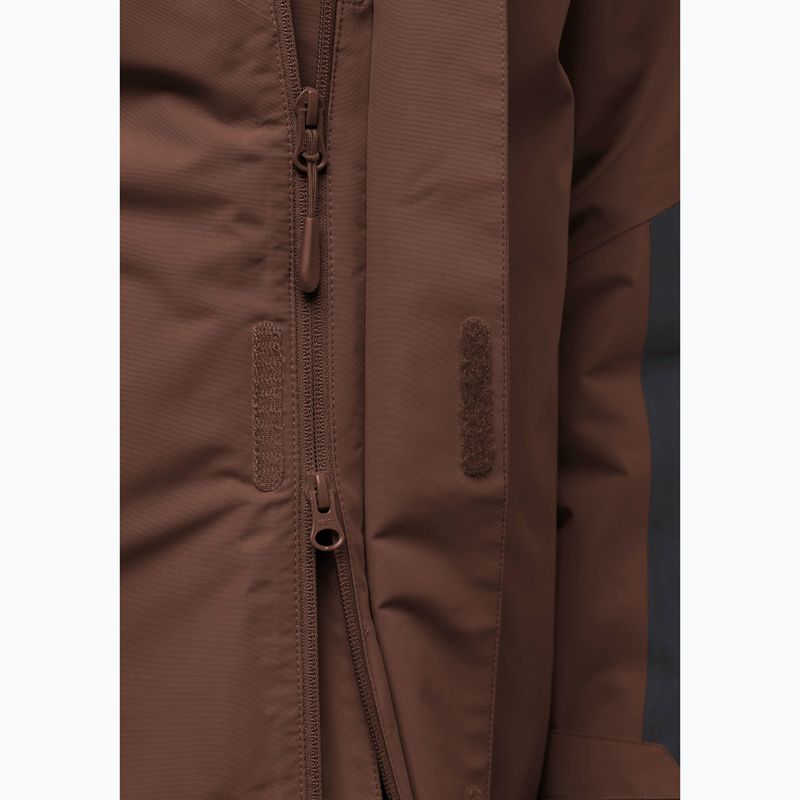 Geacă 3în1 pentru bărbați Jack Wolfskin Jasper 3In1 hot choc 18
