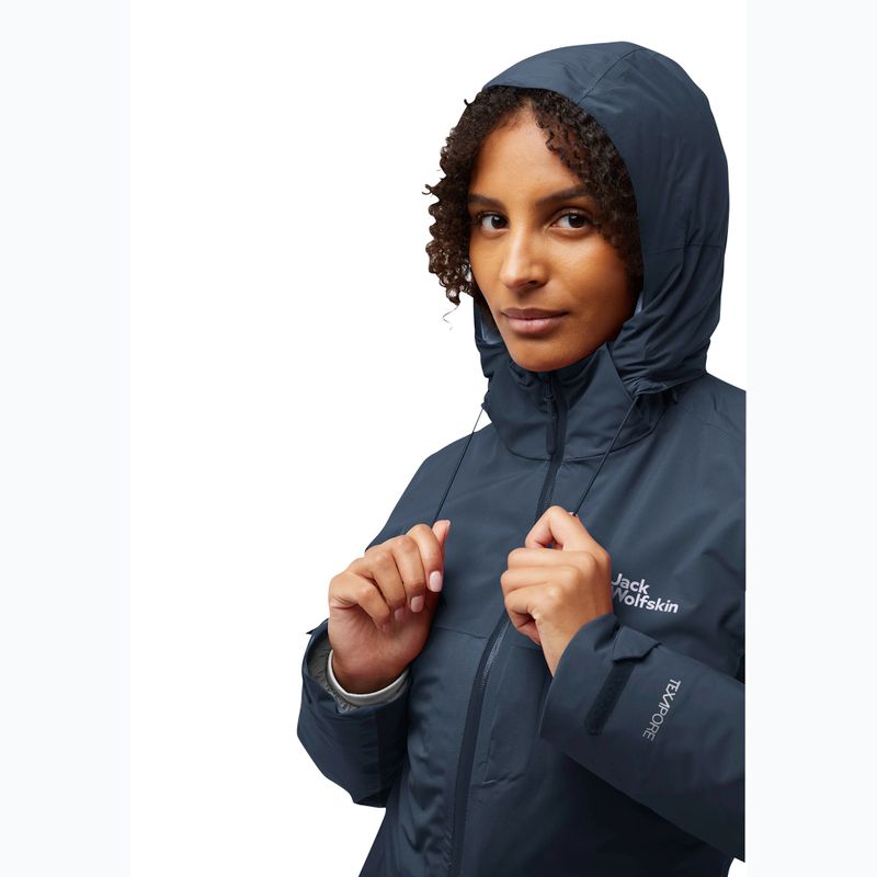 Geacă 3în1 damă Jack Wolfskin Hunberg 3In1 midnight sky 6