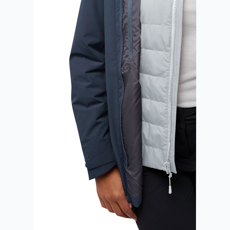 Geacă 3în1 pentru femei Jack Wolfskin Hunberg 3In1 midnight sky 11