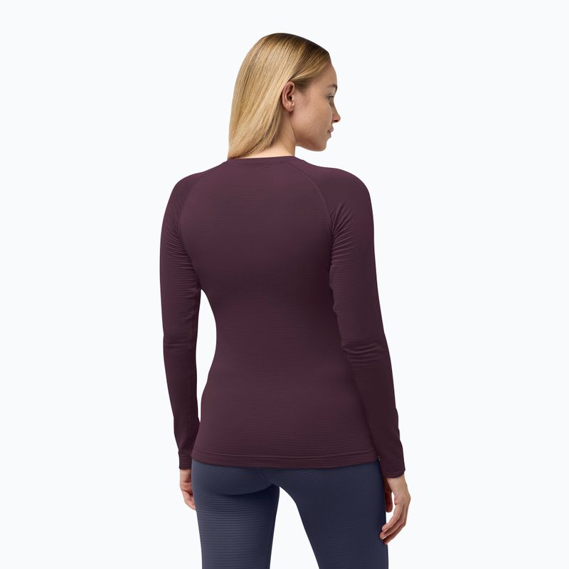 Bluză termică damă Jack Wolfskin Infinite Warm amaranth 2