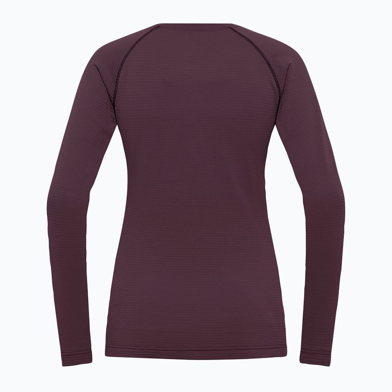 Bluză termică damă Jack Wolfskin Infinite Warm amaranth 4