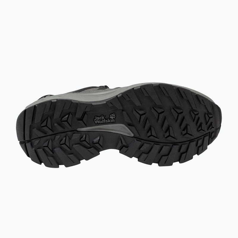 Încălțăminte de drumeție pentru femei Jack Wolfskin Wild Hike Texapore Low black/phgantom 2