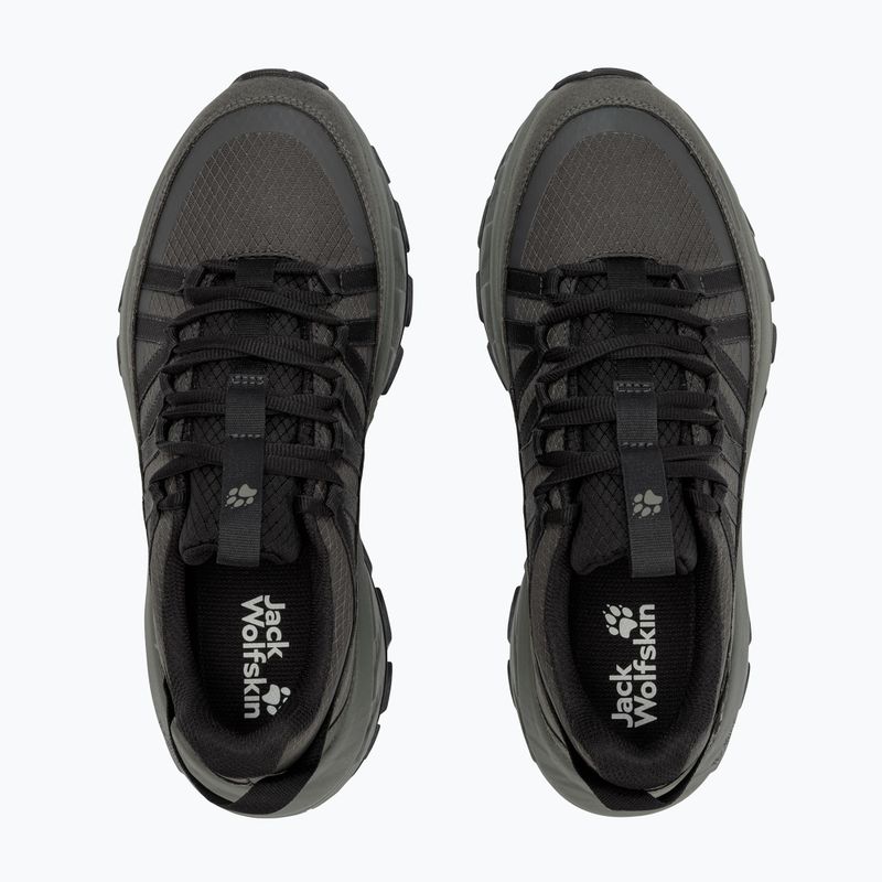 Încălțăminte de drumeție pentru femei Jack Wolfskin Wild Hike Texapore Low black/phgantom 3