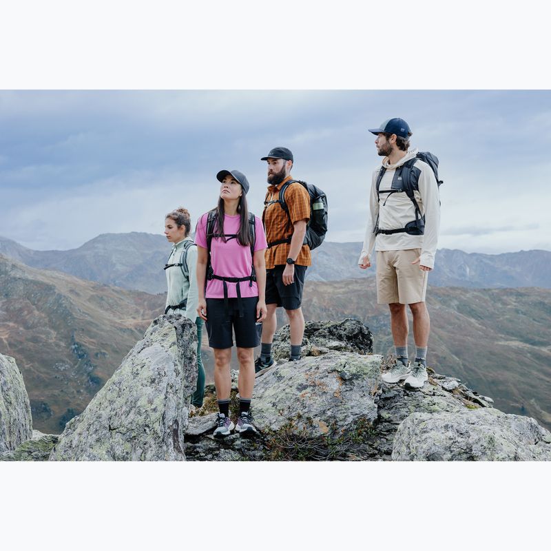 Tricou de trekking pentru femei Jack Wolfskin Vonnan foxglove 9