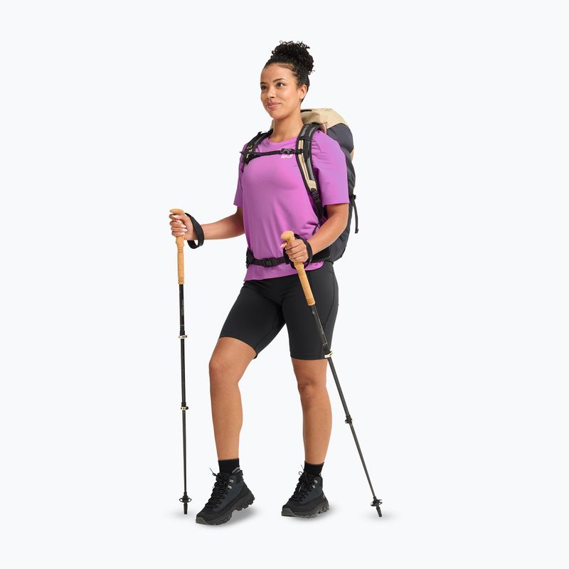 Pantaloni scurți de trekking pentru femei Jack Wolfskin Wildstride black 2