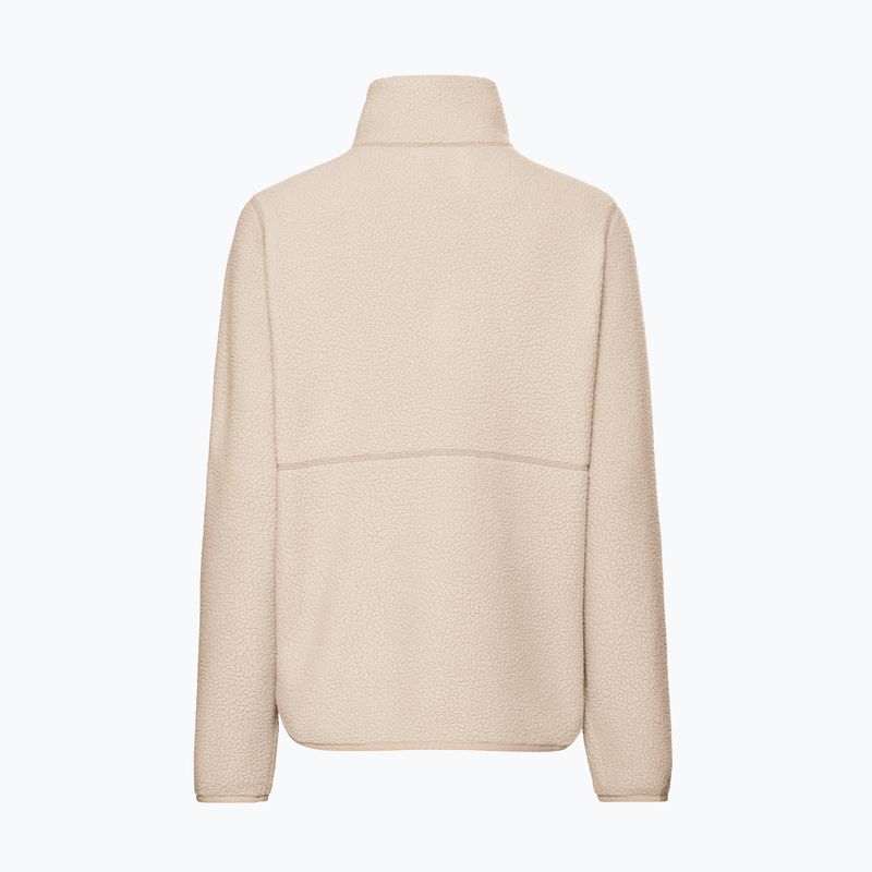 Bluză fleece pentru femei Jack Wolfskin Lite Curl Full Zip oyster 8