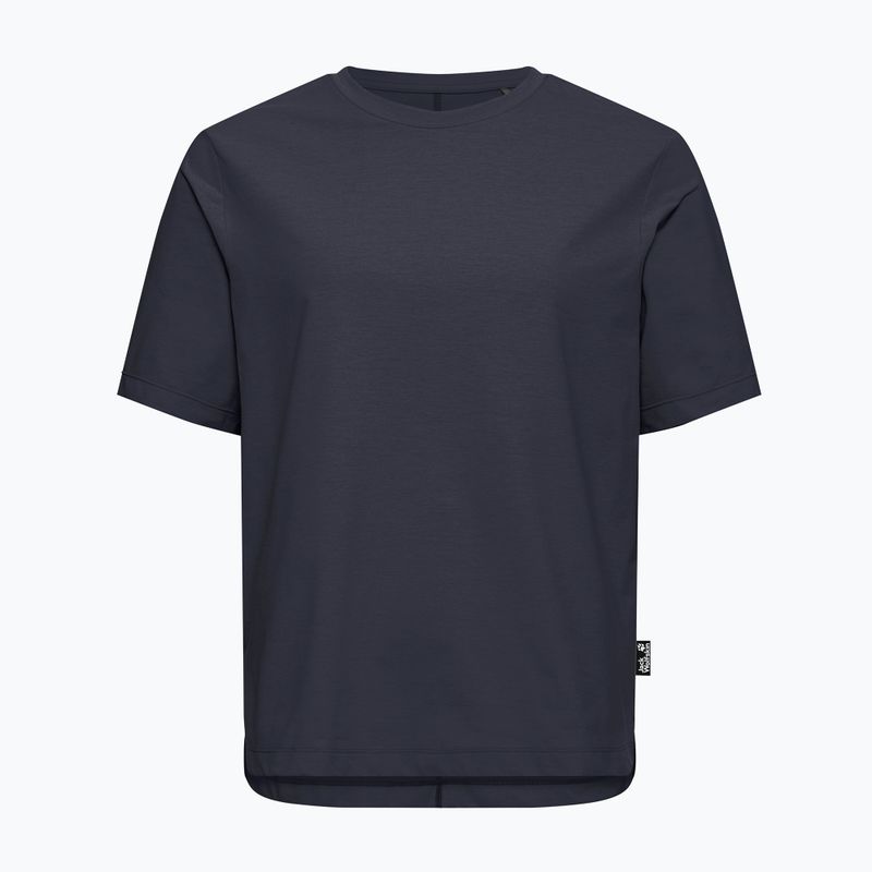 Tricou de trekking pentru femei Jack Wolfskin Travel T dark navy 5