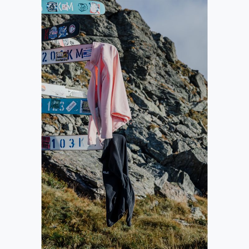 Bluză fleece pentru bărbați Jack Wolfskin Taunus 100 Half Zip black 12