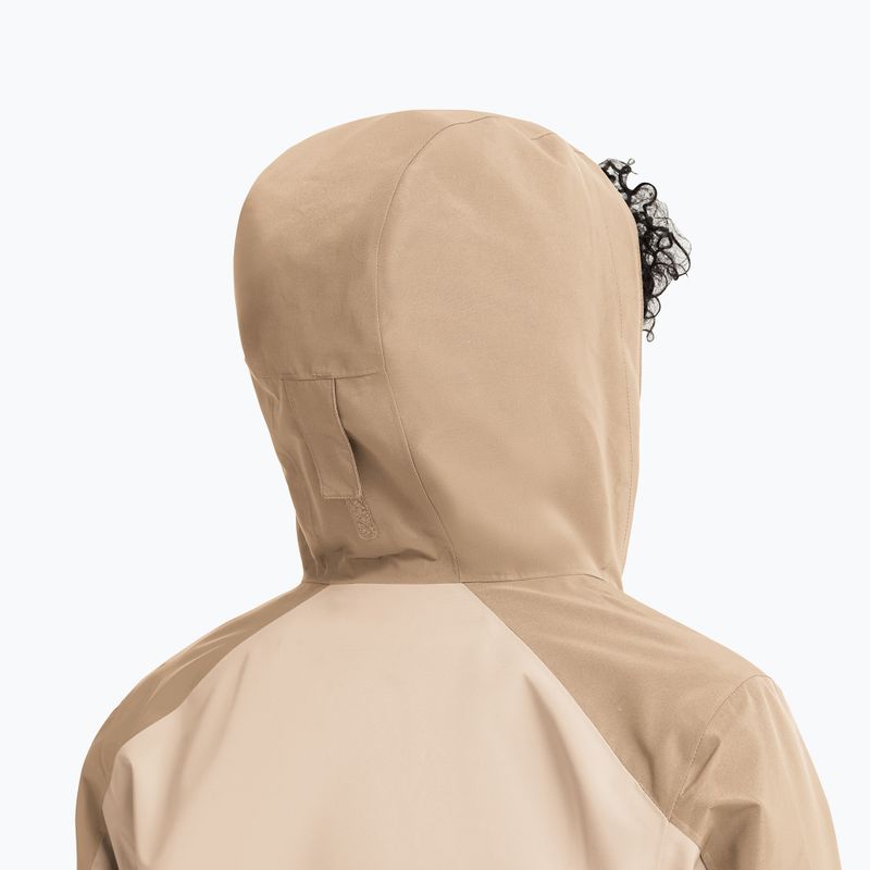 Geacă de ploaie pentru femei Jack Wolfskin Wildbound 2L oyster 5