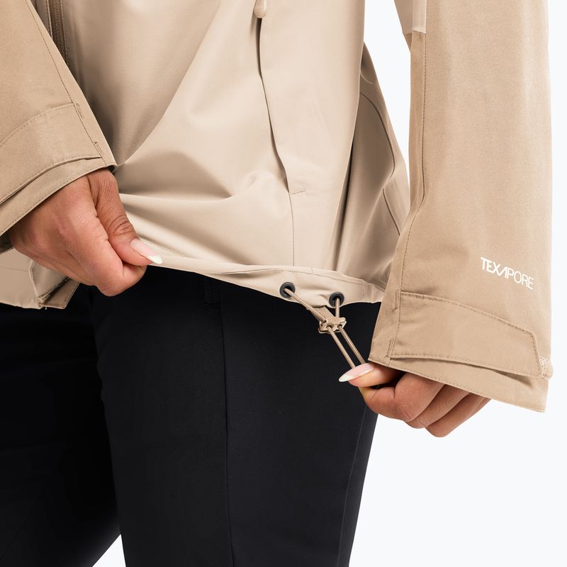 Geacă de ploaie pentru femei Jack Wolfskin Wildbound 2L oyster 6