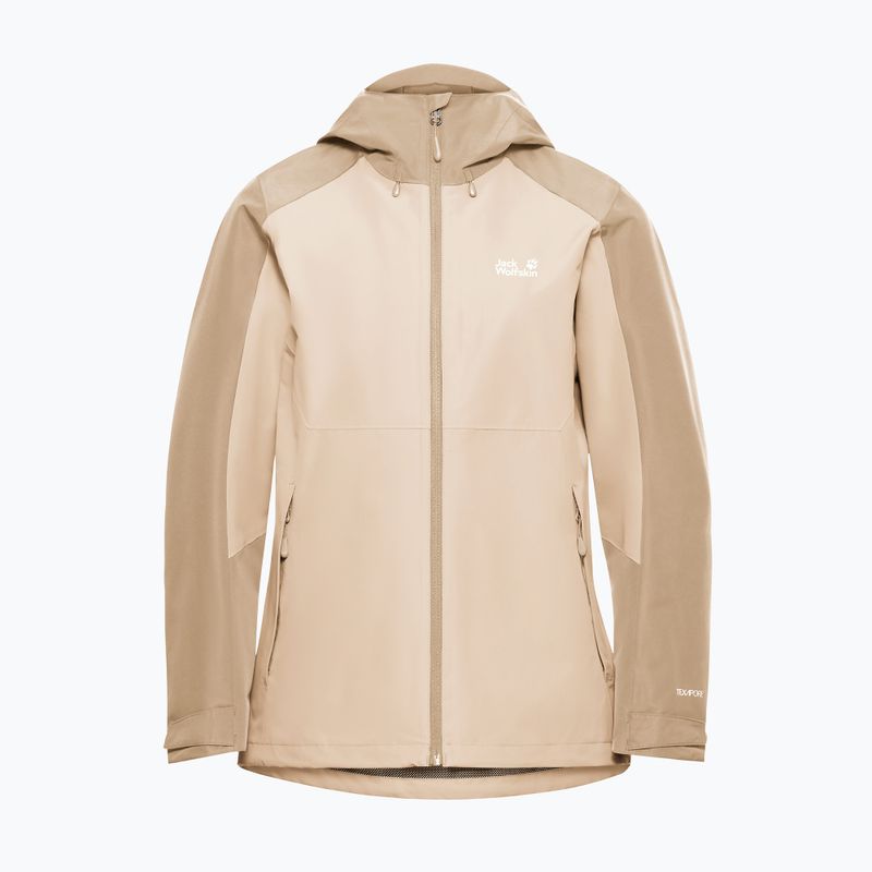 Geacă de ploaie pentru femei Jack Wolfskin Wildbound 2L oyster 7