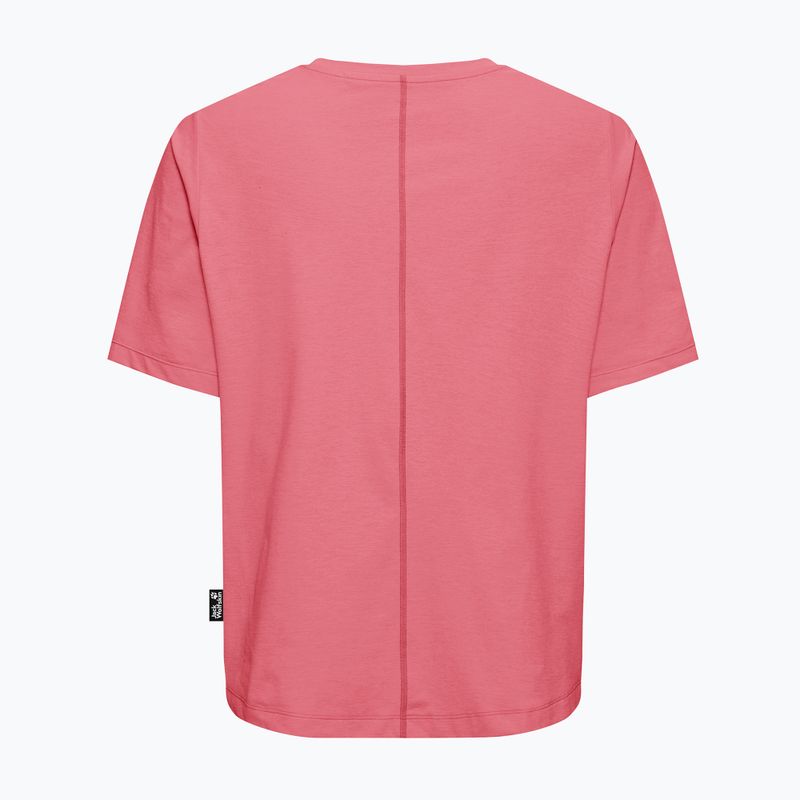 Tricou de trekking pentru femei Jack Wolfskin Travel T evening rose 6