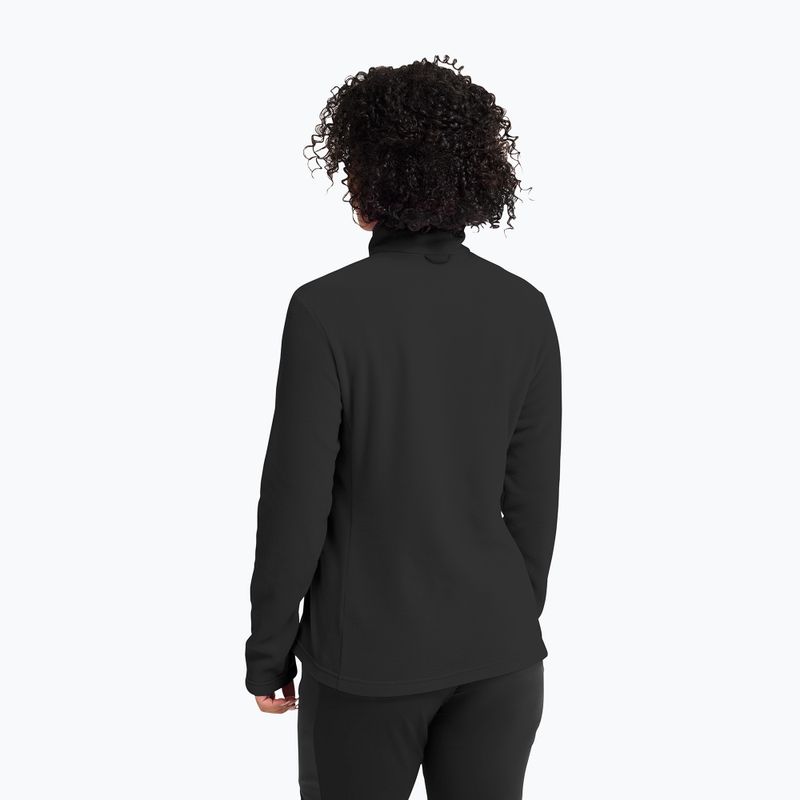 Bluză fleece pentru femei Jack Wolfskin Taunus 100 Full Zip black 3