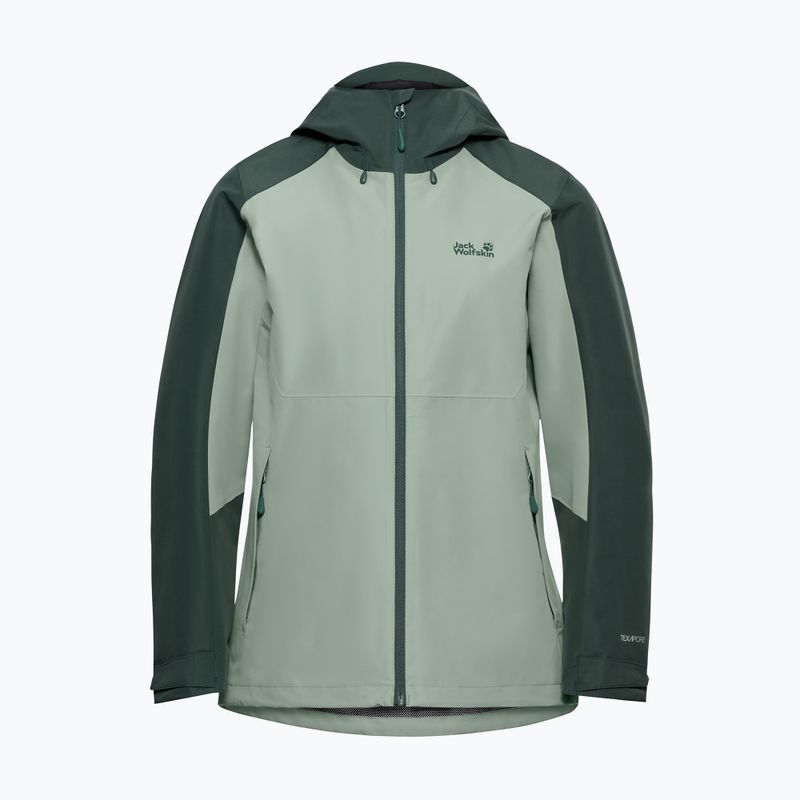 Geacă de ploaie pentru femei Jack Wolfskin Wildbound 2L green zinnia 7
