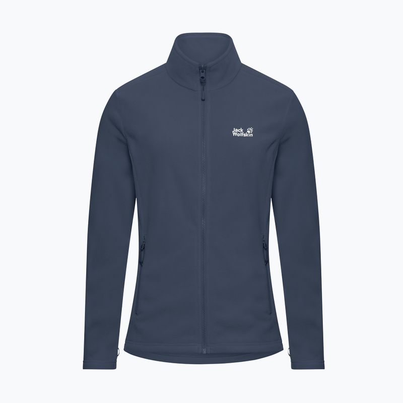 Bluză fleece pentru femei Jack Wolfskin Taunus 100 Full Zip midnight sky 7