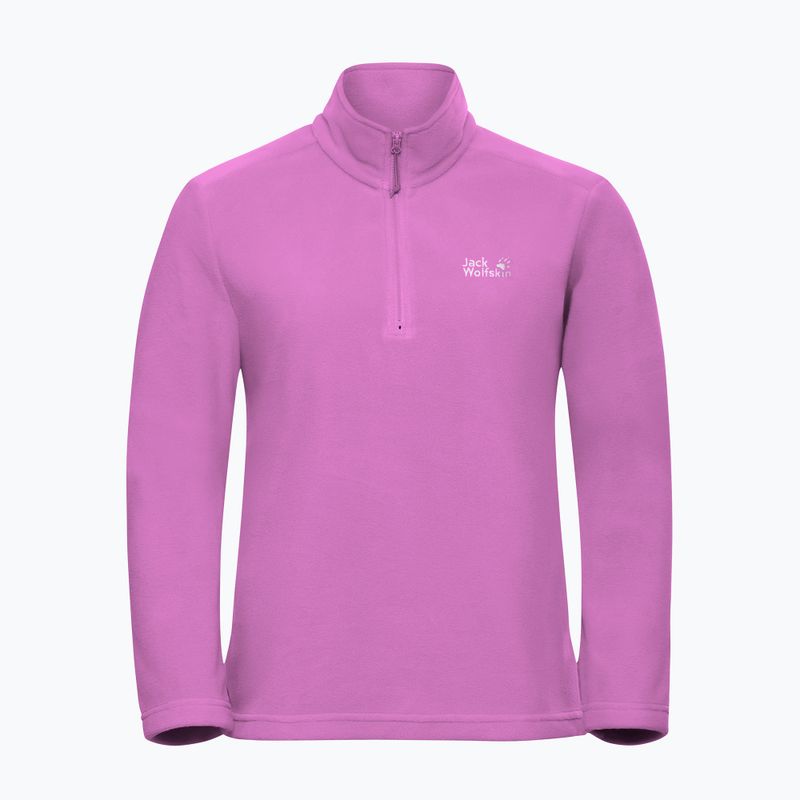 Bluză fleece pentru femei Jack Wolfskin Taunus 100 Half Zip foxglove 5