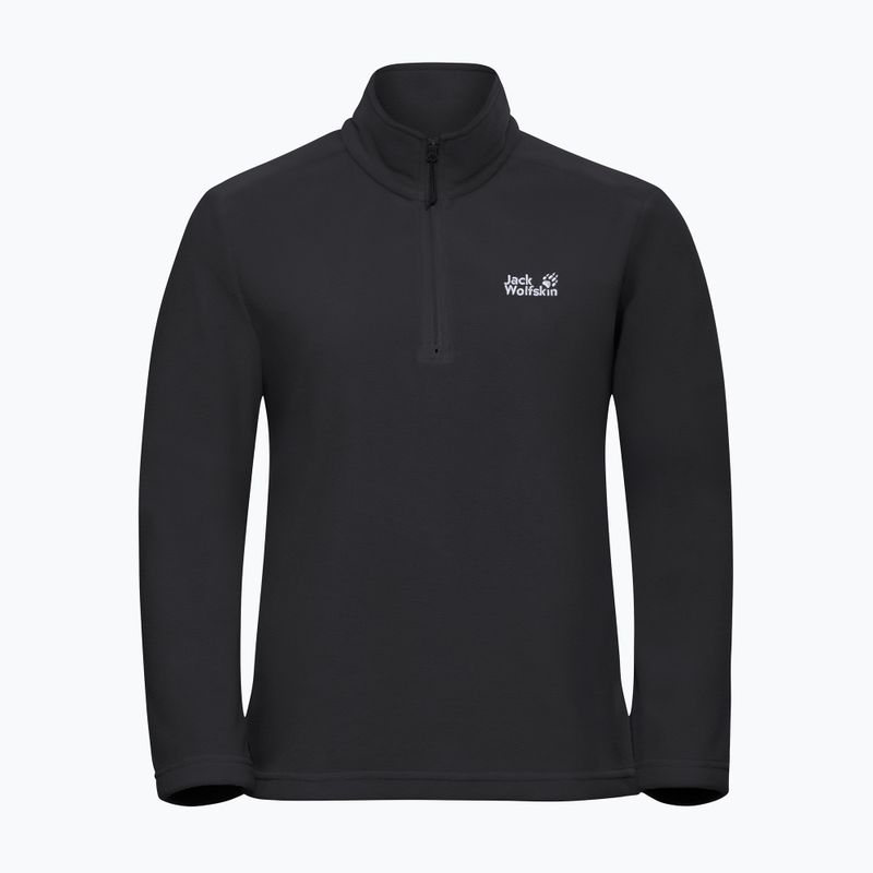 Bluză fleece pentru femei Jack Wolfskin Taunus 100 Half Zip black 5
