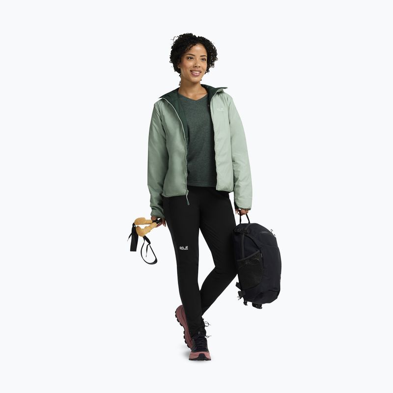 Geacă izolată pentru femei Jack Wolfskin Trail Light Ins 2IN1 green zinnia 2