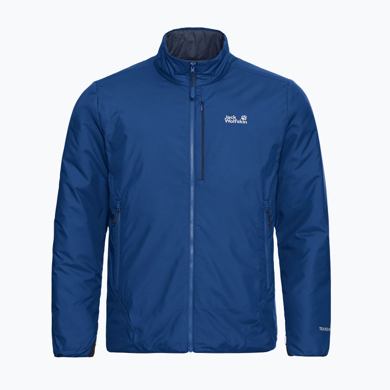 Geacă izolată pentru bărbați Jack Wolfskin Trail Light Ins 2IN1 blue orchid 8