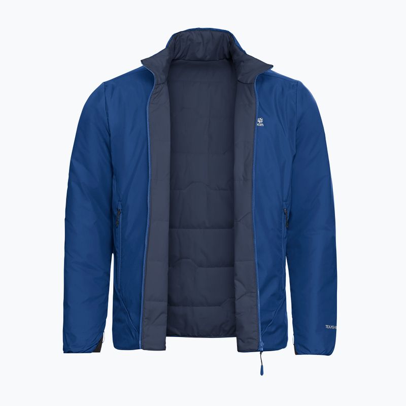 Geacă izolată pentru bărbați Jack Wolfskin Trail Light Ins 2IN1 blue orchid 9