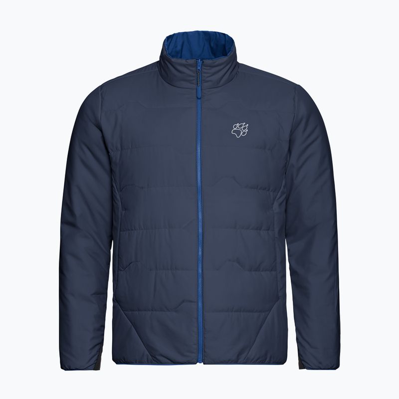 Geacă izolată pentru bărbați Jack Wolfskin Trail Light Ins 2IN1 blue orchid 11