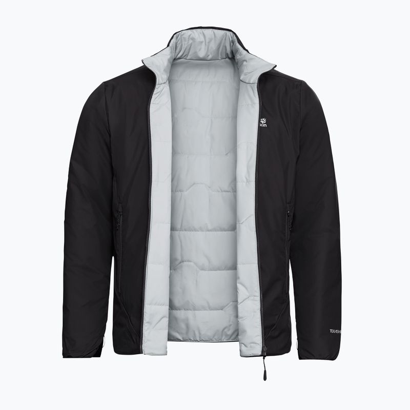 Geacă izolată pentru bărbați Jack Wolfskin Trail Light Ins 2IN1 black 9