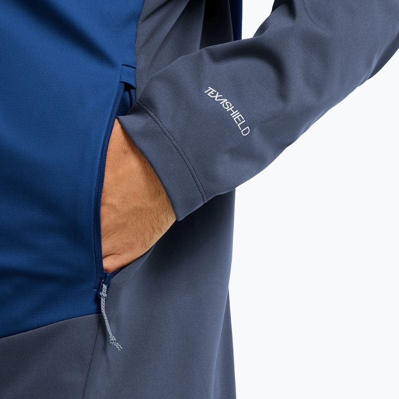 Geacă softshell pentru bărbați Jack Wolfskin Skyvail blue orchid 6