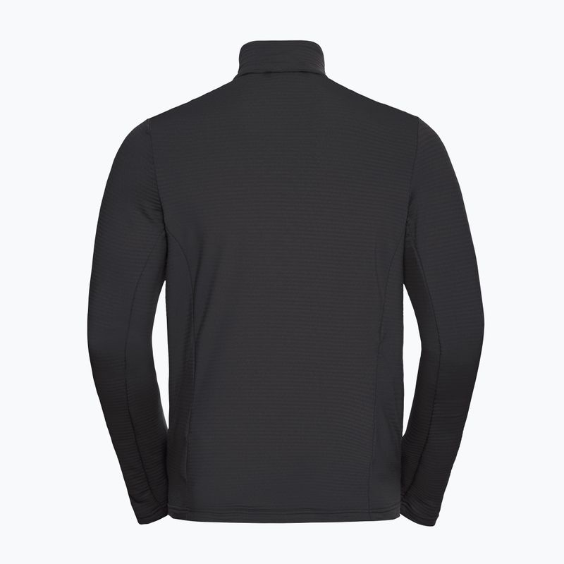 Bluză de trekking pentru bărbați Jack Wolfskin Litestride Full Zip black 8