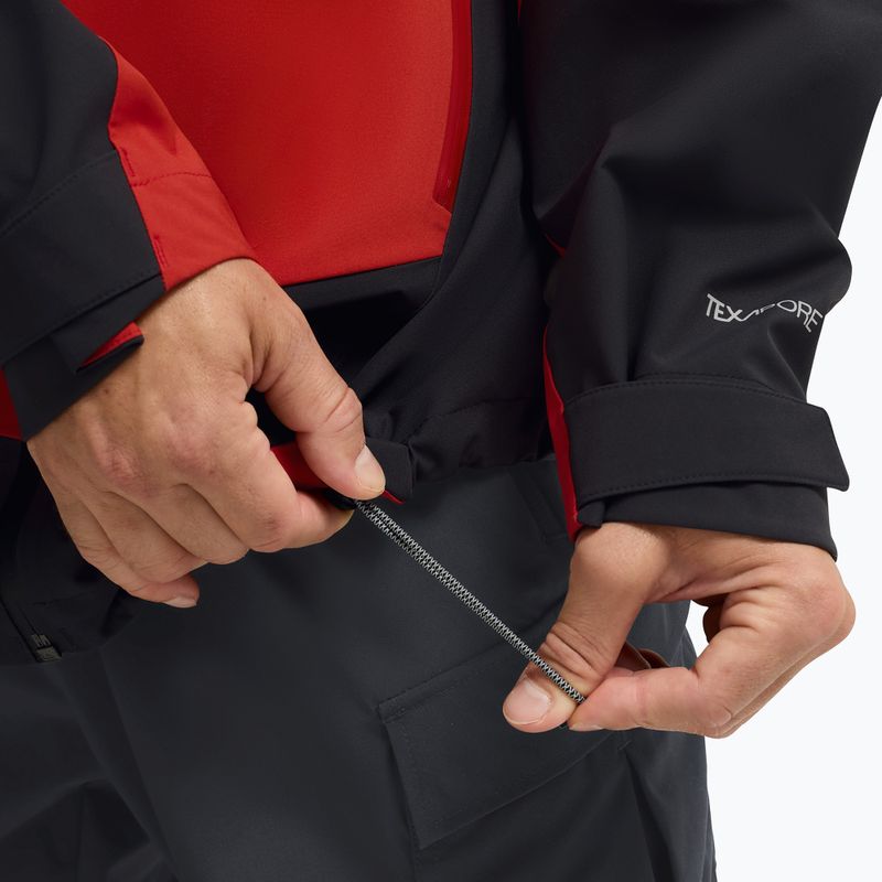 Geacă de ploaie pentru bărbați Jack Wolfskin Rockpaw 3L siren red 6