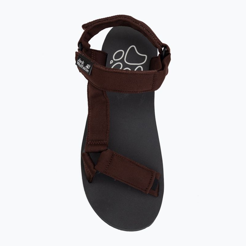 Sandale bărbătești Jack Wolfskin Taiga dark mahogany 5