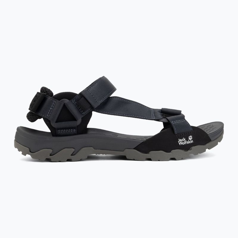 Sandale bărbătești Jack Wolfskin Ridge black 2