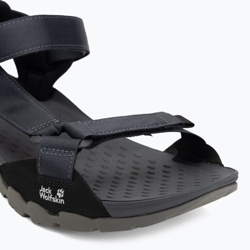 Sandale bărbătești Jack Wolfskin Ridge black 7