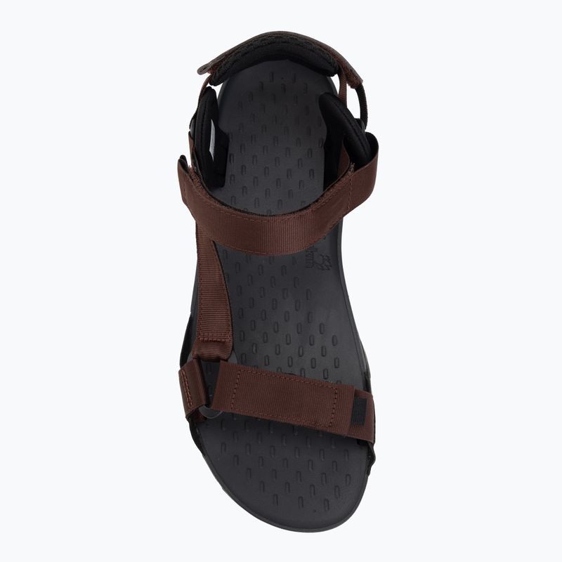 Sandale bărbătești Jack Wolfskin Ridge dark mahogany 5