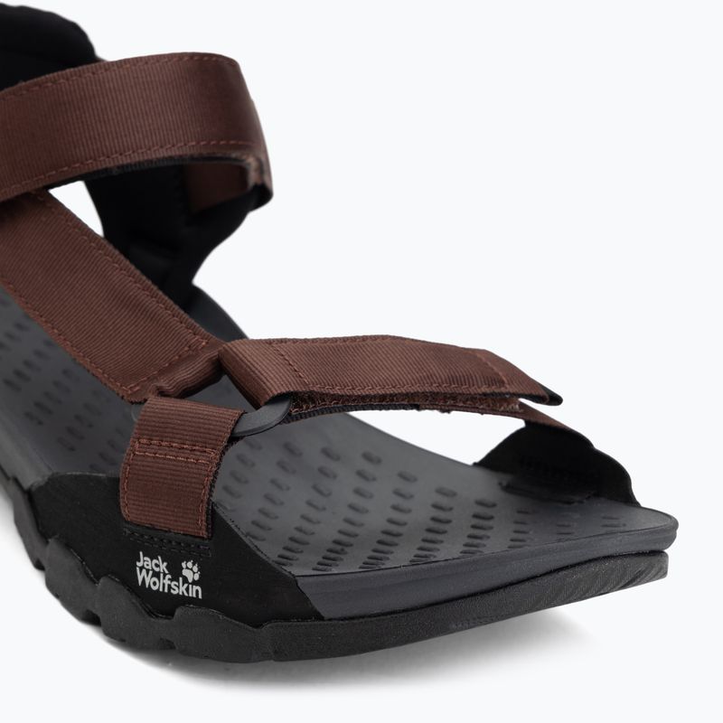 Sandale bărbătești Jack Wolfskin Ridge dark mahogany 7