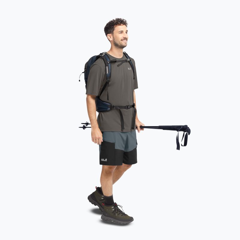 Încălțăminte de drumeție pentru bărbați Jack Wolfskin Apex Hike Texapore Mid obsidian moss 6