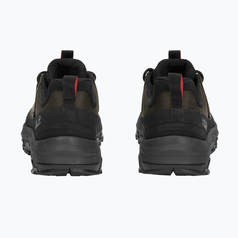 Încălțăminte de trekking pentru bărbați Jack Wolfskin Apex Hike Texapore Low obsidian moss 3