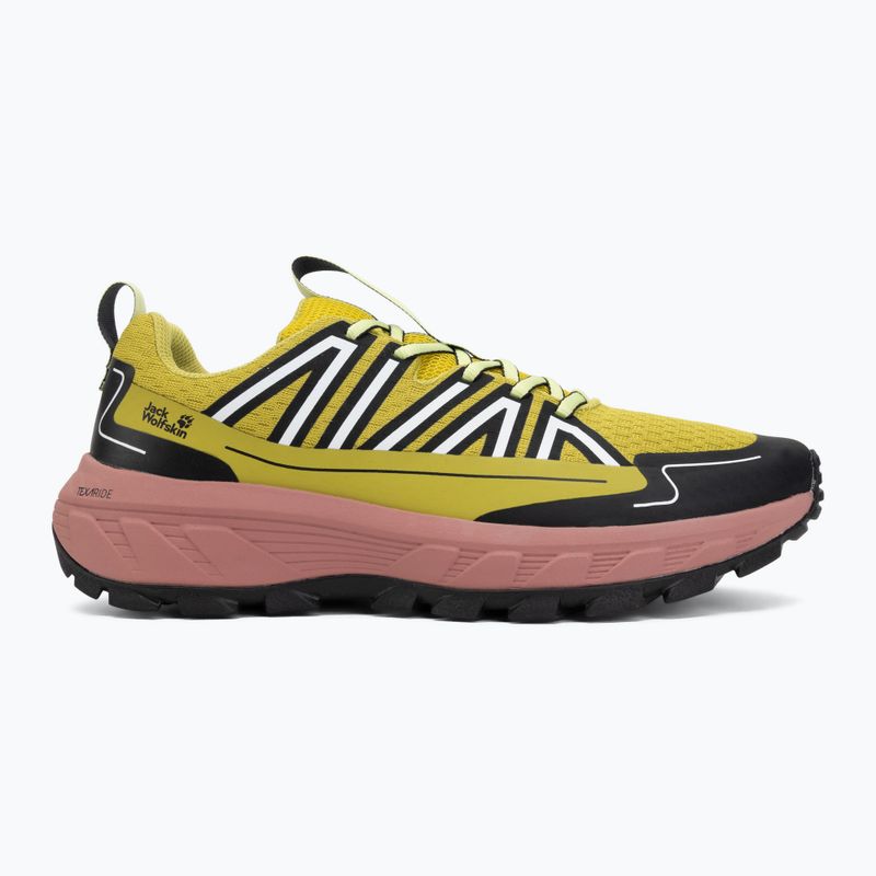 Încălțăminte de drumeție pentru bărbați Jack Wolfskin Wild Hike Low chartreuse 2