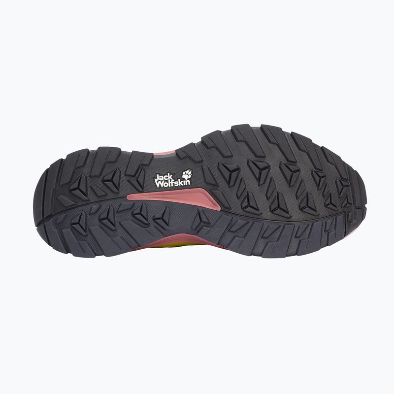 Încălțăminte de drumeție pentru bărbați Jack Wolfskin Wild Hike Low chartreuse 2